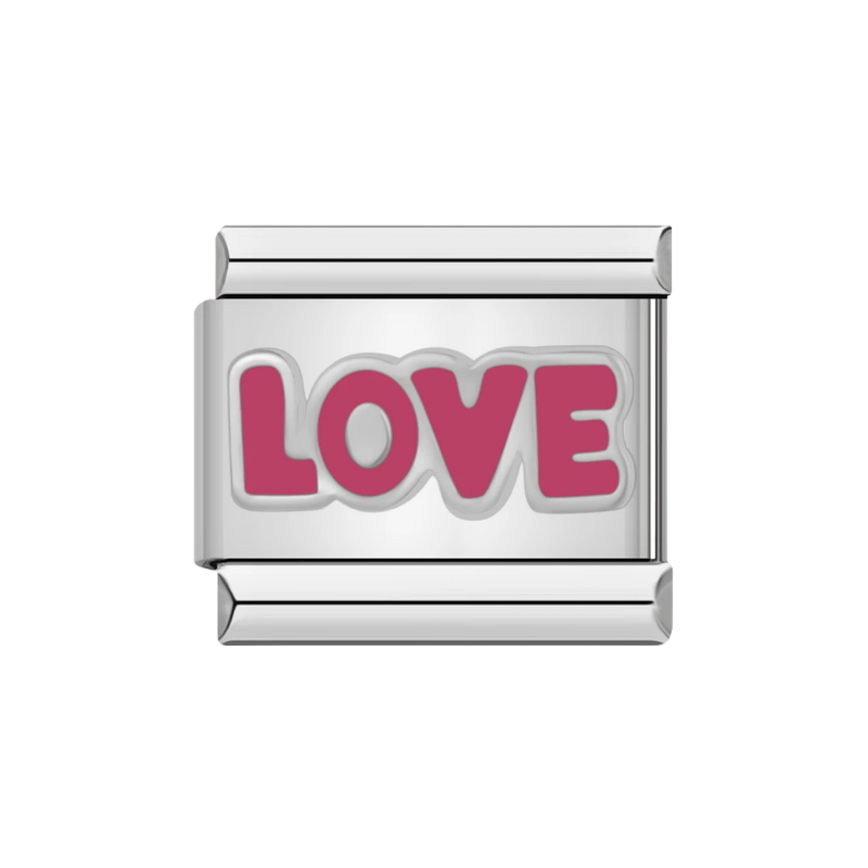 Pink Love Text